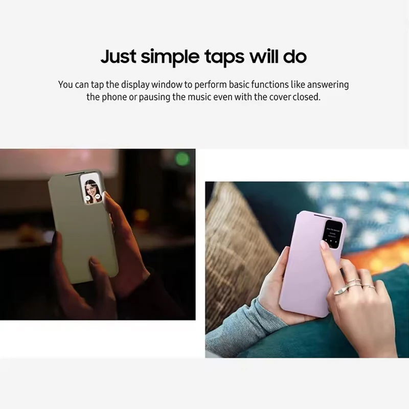 Oryginalne etui portfelowe Smart View do Samsung Galaxy S23+ S23plus S-View Wallet Cover EF-ZS916 — zdjęcie produktu 3