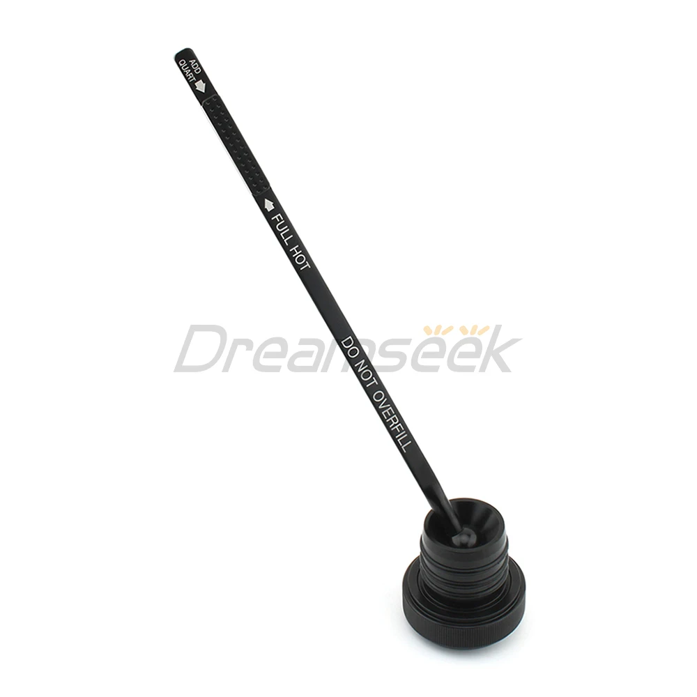 

Motorcycle Oil Dipstick for Harley Dyna Wide Glide Low Rider FXDL FXD 1999-2005 Black Tank Filler Plug Fill Cap CNC Aluminum