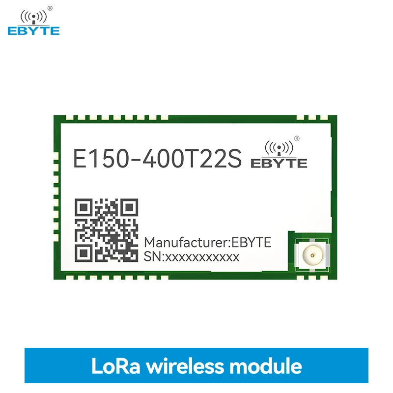 Wireless Acquisition Control Module LoRa 22dBm 4DI 4DO ModBus EBYTE E150-400T22S PA LNA Low Power Consumption 5.6Km SMD Module