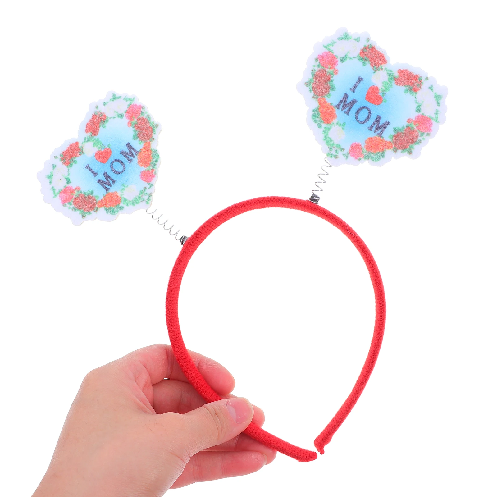 

3pcs Hair Photo Hoop Props For Mom Hoops Durable Plastic Headbands Photo Props Mom Accessories Party Supplies