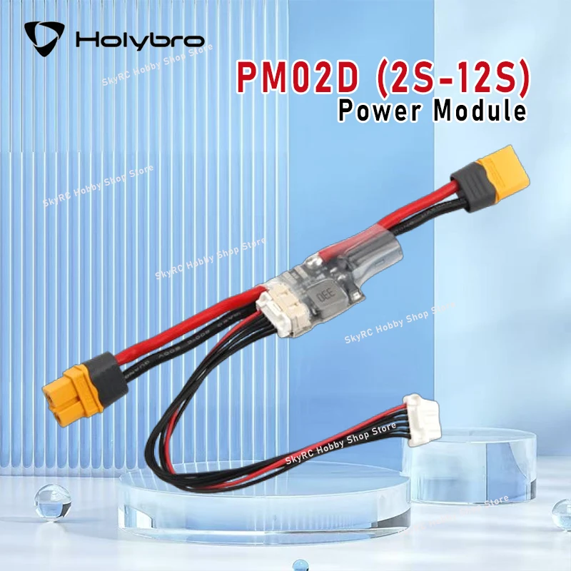 

Модуль питания Holybro PM02D - 2S-12S XT60 I2C 5.2V 3A для Pixhawk 5X/6X RC FPV