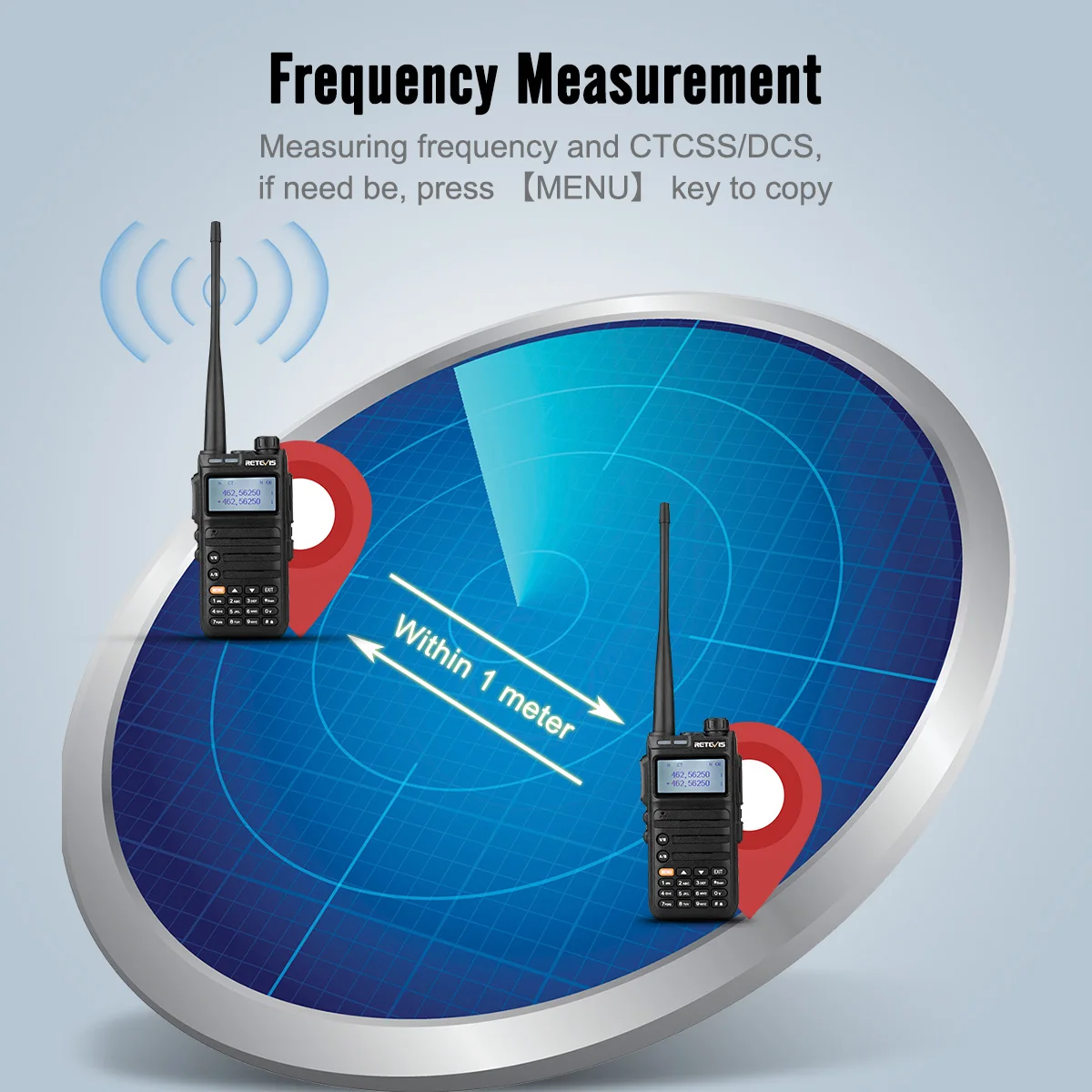 Imagem -04 - Retevis Radio Amador Ra685 Longo Alcance Portátil Radio Comunicador Walkie Talkie Radio px Rádio Comunicador Longa Distância Profissional Vhf Uhf ht Ra85 Chirp