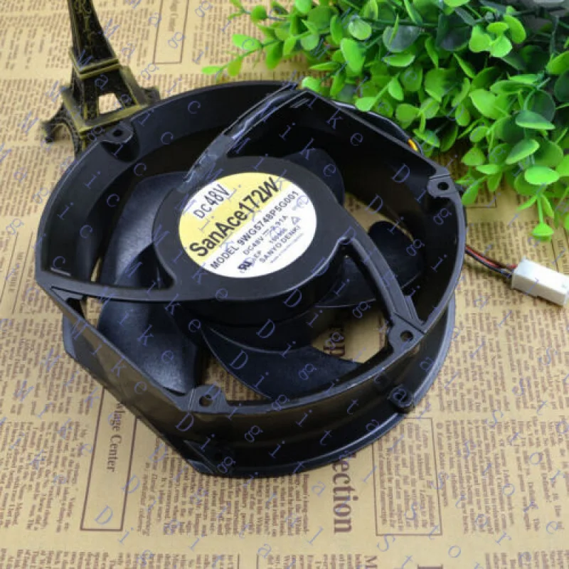 

UU для инверторного бесшумного вентилятора Sanyo 9WG5748P5G001 48 В 2,91 А 170*150*51 мм