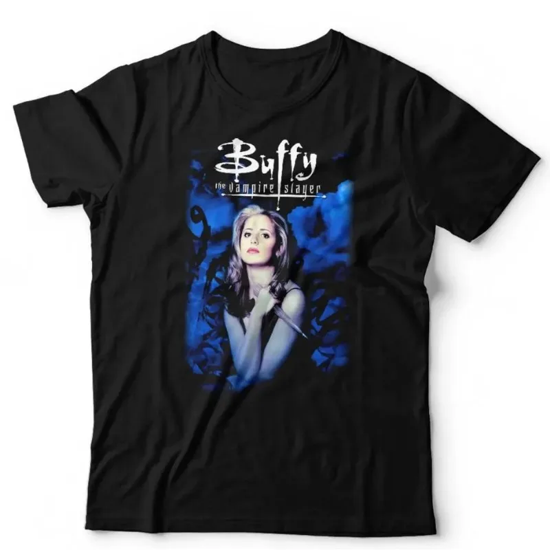 Vampire Hunter Buffy T-shirt Women's T-shirt Summer New Unisex Casual Cotton T-shirt