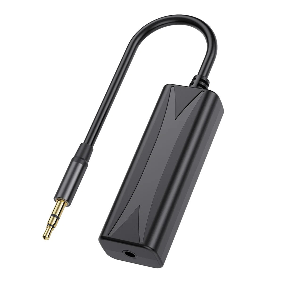AA80 3.5mm AUX Audio Ground Loop Noise Filter Lsolator Cancelling for Home Stereo Car Audio System