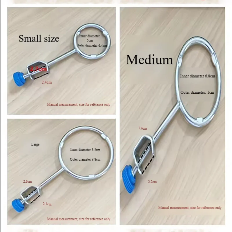 

Iron three ring 3*1 set of laboratory heating ring liquid separation funnel frame iron stand supporting opening fixed bracket ir