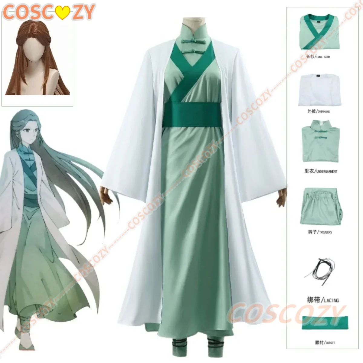 New Anime Scissor Seven Cosplay Costume Wig Uniform Unisex Halloween Christmas New Year Party Role Play Hanfu Clothing Custom