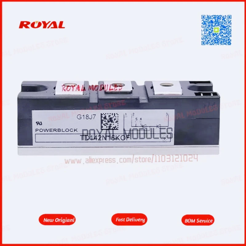New Original  TD142N16KOF TD142N14KOF TD142N12KOF