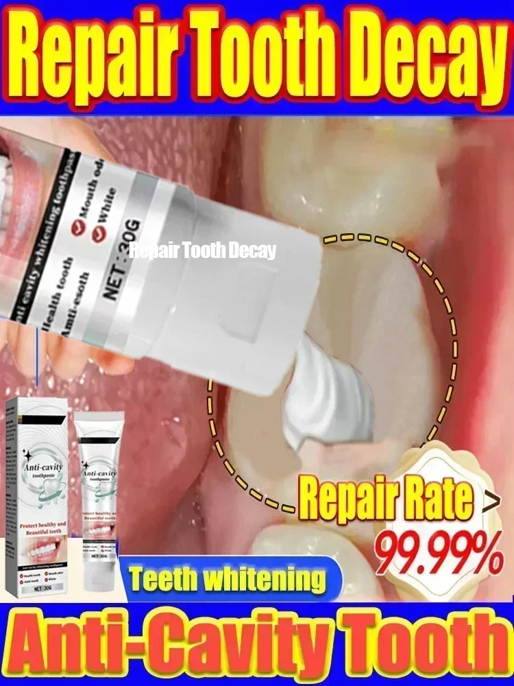 Use natural plant extracts to repair tooth decay, whiten teeth, and remove tooth decay