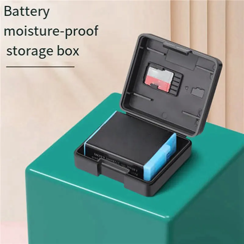 T24C 5X Battery Protective Storage Box Case With TF Card Holder For Gopro Hero 11 10 9 8 7 6 5