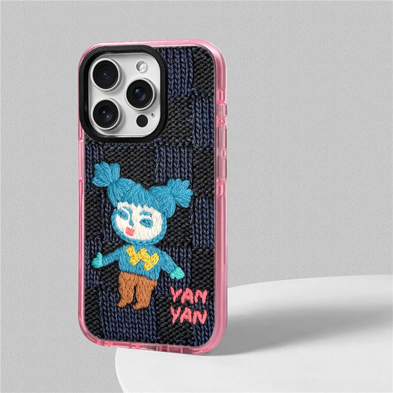 Casing HP Kucing untuk iPhone 17 16 15 14 13 12 11 Pro Max XR 7 8 Plus SE 2020 2022 mini air Soft TPU Anti-Shock Back Cover