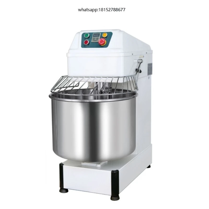 Hot Sales 64L Dougn Mixer Maker Bakery Mixing Machine 25KG Electric Mixer Spiral Dough Kneading Mixer for Food Shop
