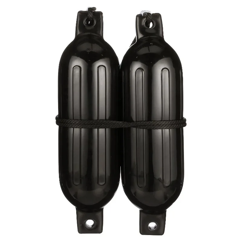 

Seachoice 6.5" x 23" Twin Eye Fender Kit for 20'-25' Boat Sizes (2 Fenders & 2 3/8" x 5' Fender Lines)