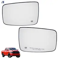 Espejo retrovisor izquierdo o derecho LH RH para puerta de coche, espejo retrovisor de cristal con Base para DODGE RAM 1500 2500 2009 - 2019