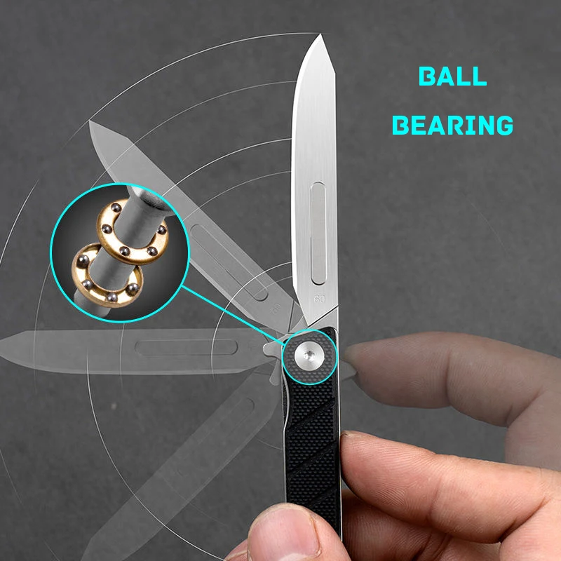 Imagem -04 - Gglass Fiber Folding Knife Utility Pocket Knife Adequado para Uma Variedade de Lâmina com Tala Traseira Auto Camping Defesa Edc para G10