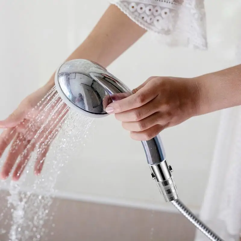 샤워 켜기 끄기 밸브 교체 수압 조절기 물량 물 제한 장치 휴대용 샤워 헤드 제어 스위치