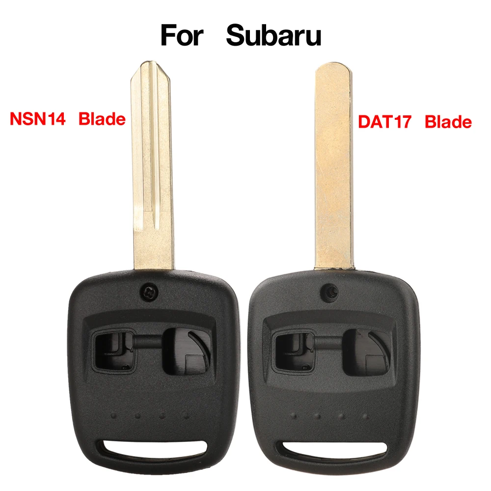 

jingyuqin 2 Buttons Remote Control Key Shell Case Fob Fit For Subaru Forester Legacy Impreza Outback 2000-2002 Replacement