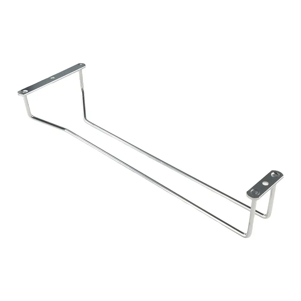 High Quality 1Pcs Multiple Size Bar Accessories Wall Hanging Double Row Wine Glass Rack Wine Rack Goblet Holder Glass Holder
