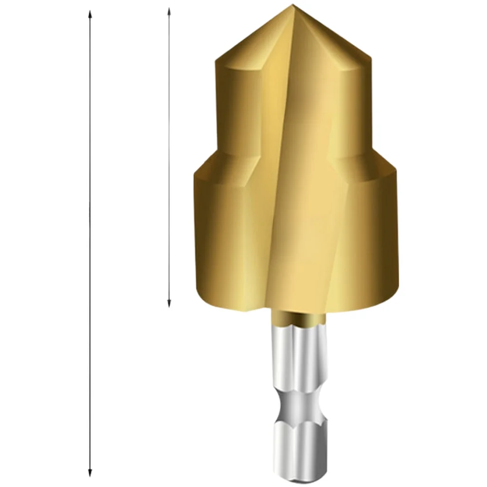 PPR Drill Bits Set Titanium Coated Hex Shank for Woodworking Milling with Multiple Sizes 15 19 18 24 24 31 Bearing Steel Tools