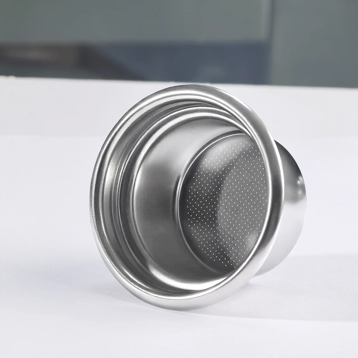 58mm 4-Cup Stainless Steel Coffee Basket For Bottomless Portafilter Single Layer Coffee Filter