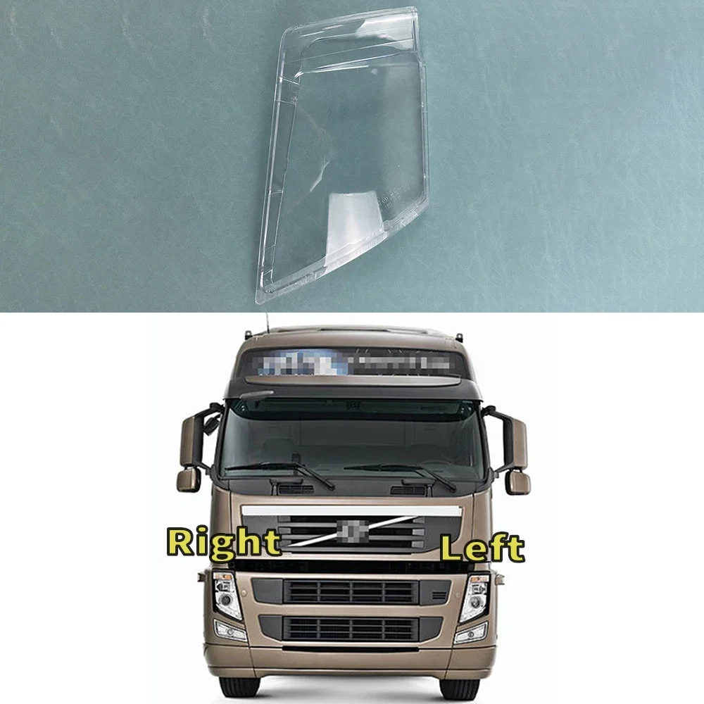 

For Volvo FM440 Truck Front Headlight Cover Transparent Lamp Shade Headlamp Shell Lens Plexiglass Replace Original Lampshade