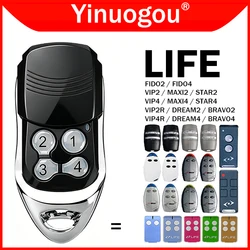 LIFE Garage Gate Remote Control for LIFE FIDO2 FIDO4 MAXI2 MAXI4 DREAM2 DREAM4 VIP2 VIP4 VIP2R VIP4R STAR2 STAR4 BRAVO2 BRAVO4