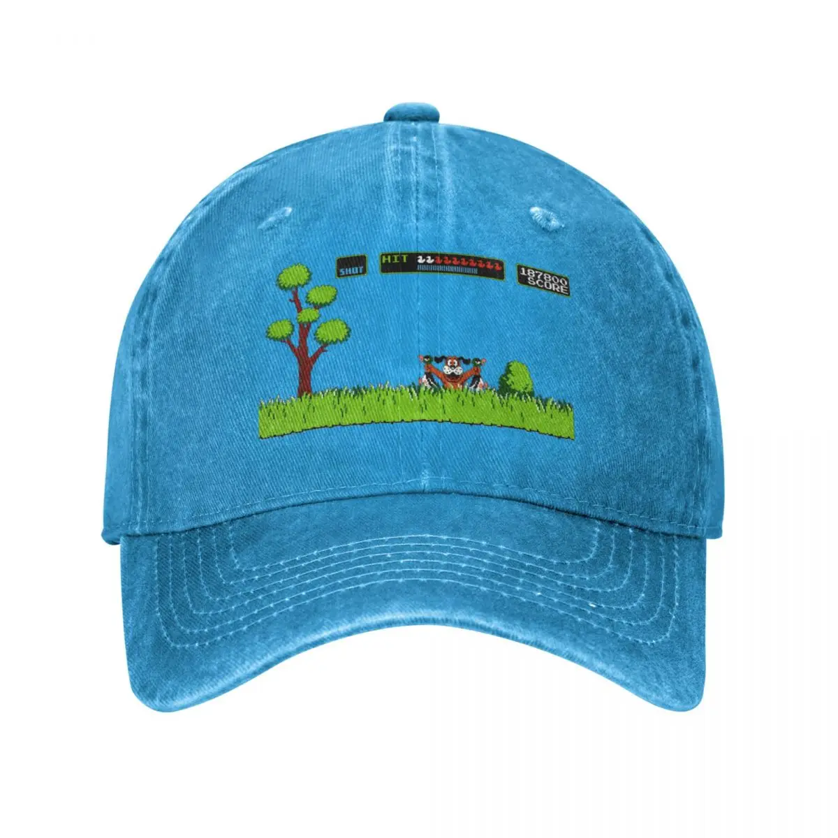 

NES видеоигра Duck Hunt бейсболки наряды винтажные потертые джинсовые потертые солнцезащитные кепки унисекс стиль уличные летние подарочные кепки шляпа