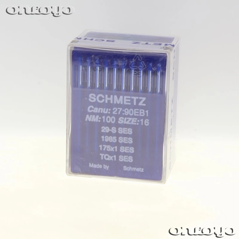 TQ*1 100% Original Schmetz Needle For Industrial Button Sewing Machine TQX1 175X1 1985 29-S  For 100 Needles