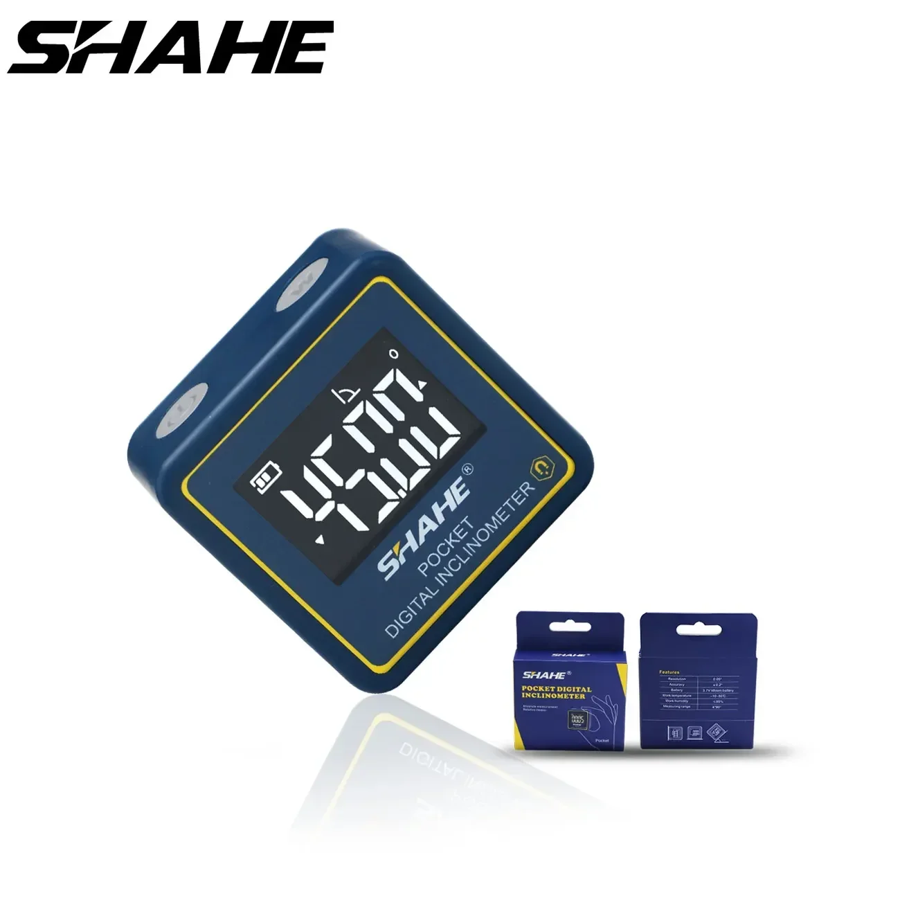 

SHAHE Digital Electronic Level and Angle Gauge(Magnetic Base & LCD Display) for Woodworking and Accurate Table/Miter Saw