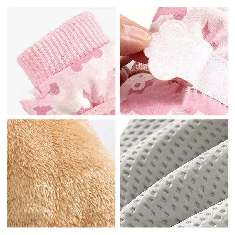 ถุงมือสกีเด็กกันน้ำ ถุงมือหนาสำหรับเด็กชายและเด็กหญิง ถุงมือสโนว์บอร์ดและปั่นจักรยาน ช่วยให้นิ้วมืออุ่นในฤดูหนาว