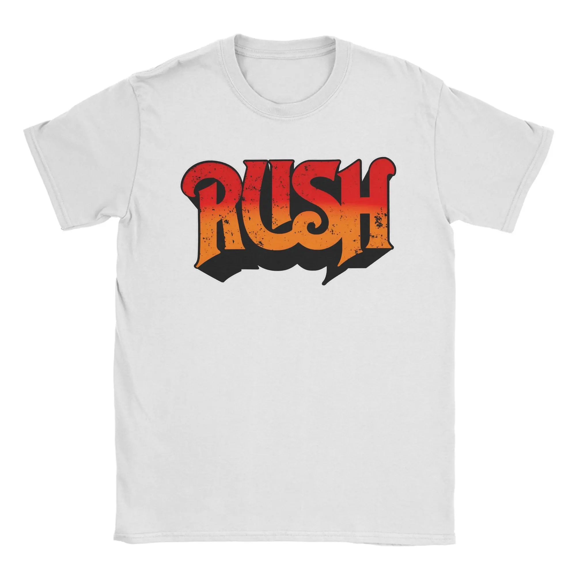 Mens T Shirt Rush Model Black Tour Concert T Shirts Trending Rush Band  Summer Tees Vintage Pure Cotton Tops Gift
