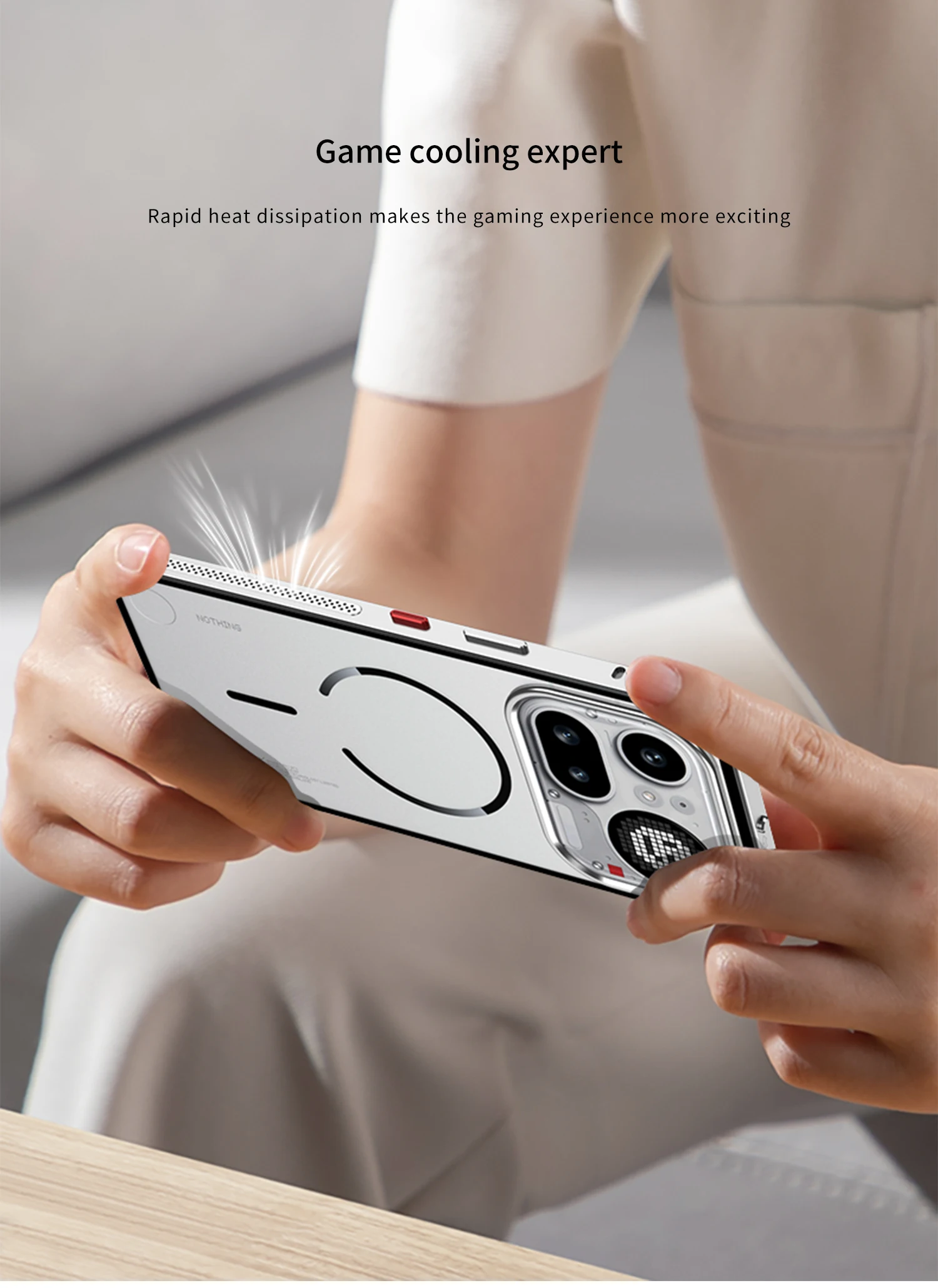 Für Nothing Phone 4a Pro 4apro: Mattierte Handyhülle mit magnetischem Metallrahmen, abnehmbar, für Magsafe, Aluminiumlegierungs-Schutzhülle. – Detail 5