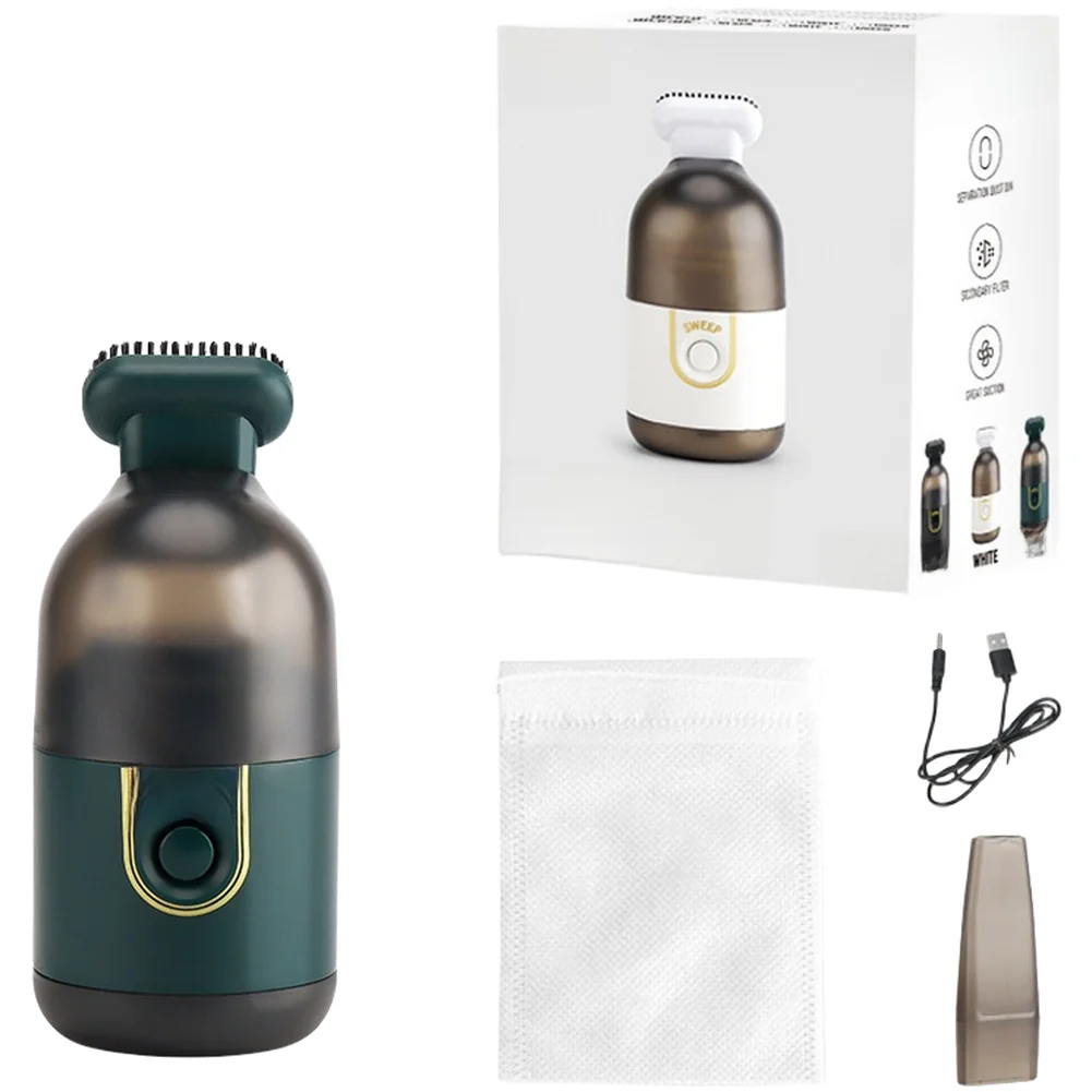 For MINI Vacuum Cleaner with USB Charging Support and 2200Pa Suction for Desktop For Keyboard Dust and Crumb Pickup