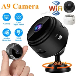 OLAF A9 1080P HD Mini WiFi Camera IP Security Protection Voice Video Surveillance Cameras Wireless CCTV Night Version Camcorder