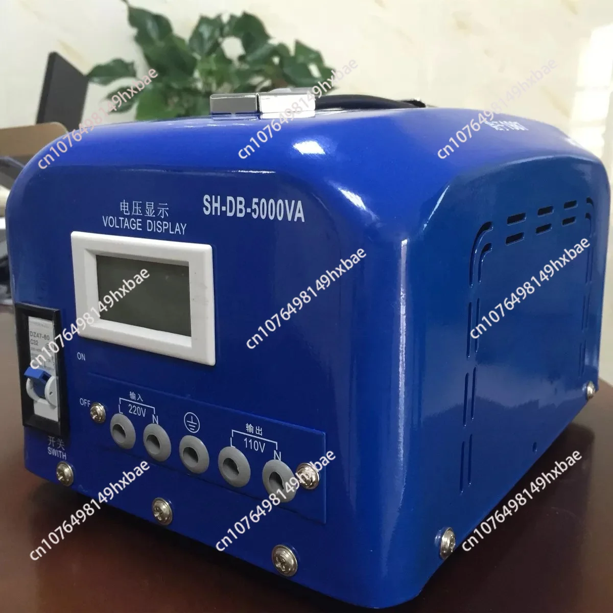 5000W Copper Voltage Converter Transformer 110V to 220V Step Up Step Down Heavy Duty