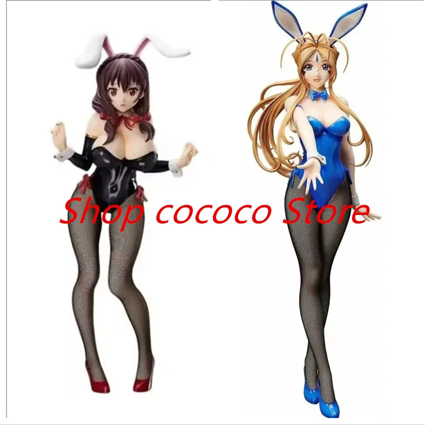 FREEing B-STYLE Oh My Goddess Anime Sexy Girl Figure Belldandy Yunyun Bunny Girl PVC Action Figure Stand Model Toy Collection