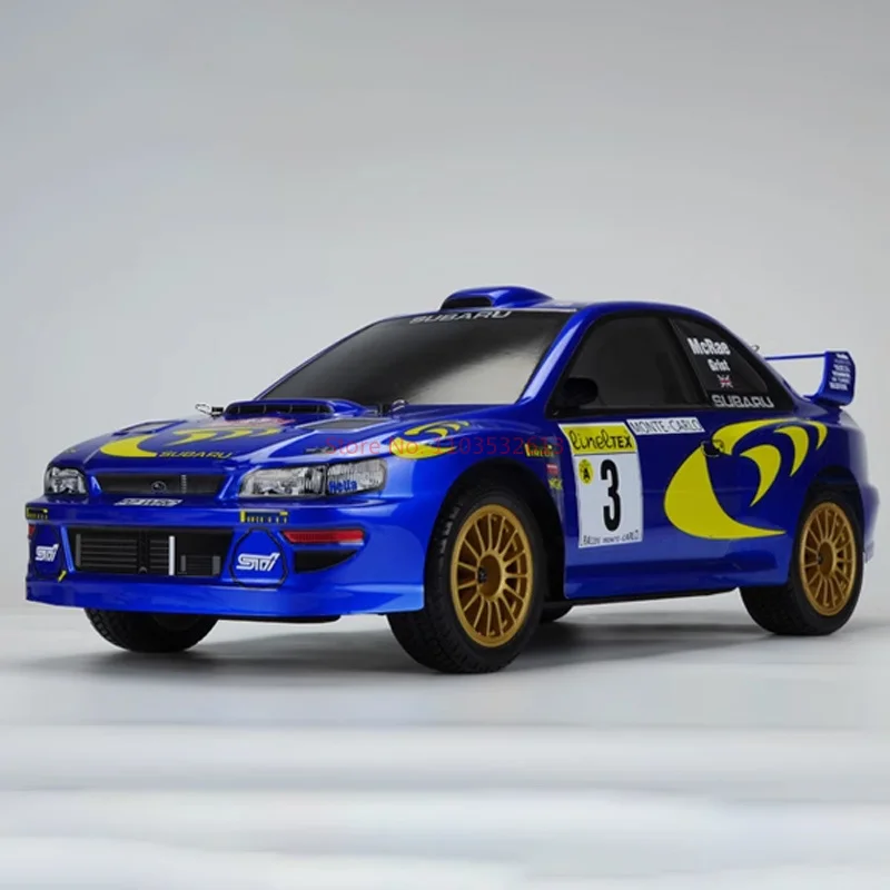 Carisma Simulation Subaru 1:8 Professional Rc Brushless Remote Control Car Four-wheel Drive Car Model Racing Rally Car Toy