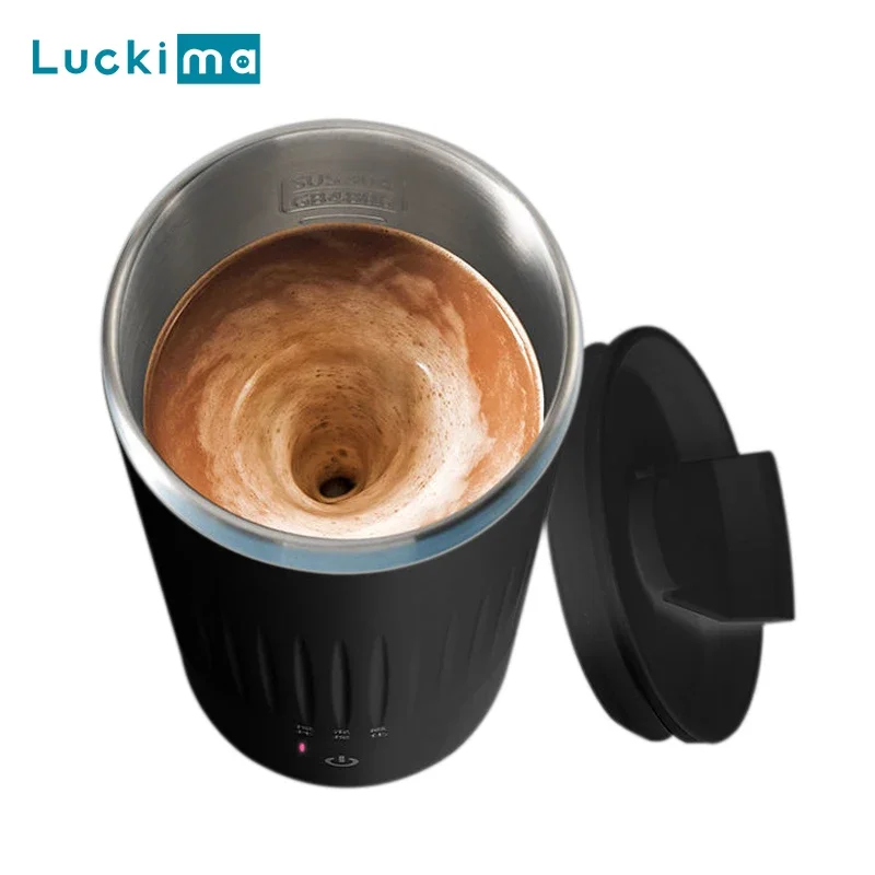 400ML Automatic Self Stirring Cup Magnetic Coffee Mixing Mug USB Rechargeable Waterproof Smart Drinking Cups Gift Recommend