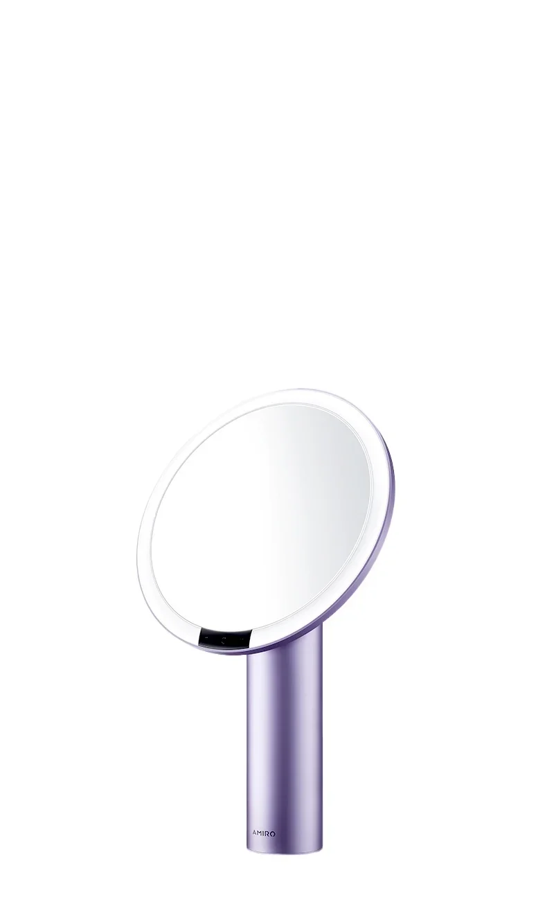 Smart makeup mirror led vanity mirror desktop beauty mirror birthday gift with light