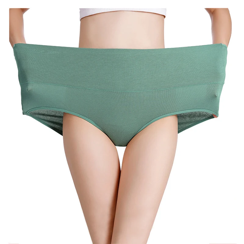 3Pcs Frauen Höschen Plus Größe Unterwäsche Hohe Taille Slips Mädchen Nahtlose Unterhose Damen Bauch Sexy Wäsche Weibliche Former – Detail 4