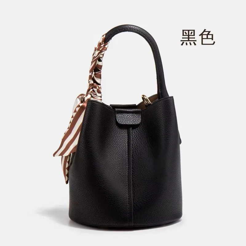 

Элегантная сумка-ведро для повседневного использования 2026: Новая универсальная женская сумка для осени и зимы, на плечо и через плечо