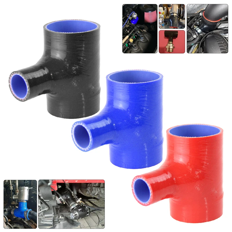 Fotografia 5: Tubo de Silicone em Forma de T para BOV de 35mm ID, de 3 polegadas a 3 polegadas