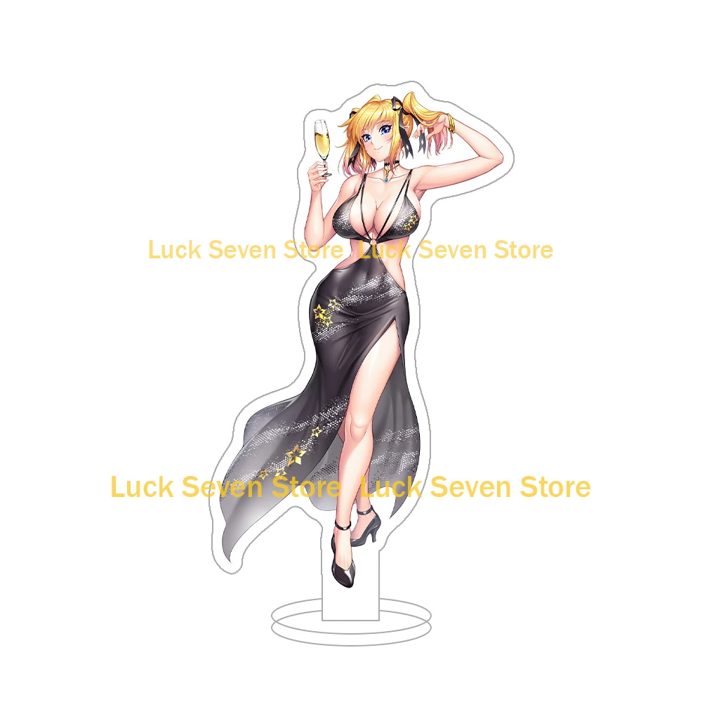 Taimanin Anna & Phantasma Shinonome Yahiro Lilinoe Koukawa Asuka Kamimura Maika Yatsu Murasaki حامل أكريليك مكتب هدية مزخرفة