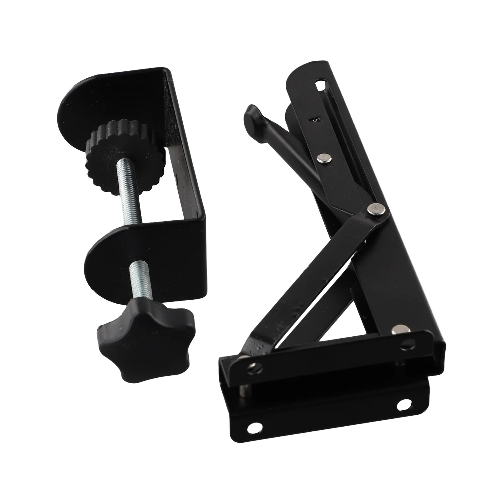 

Sliding Desk Extension Plate Support Bracket Computer Keyboard Tray Hand Rest Rawer Slide Rail Clip Bracket Hardware