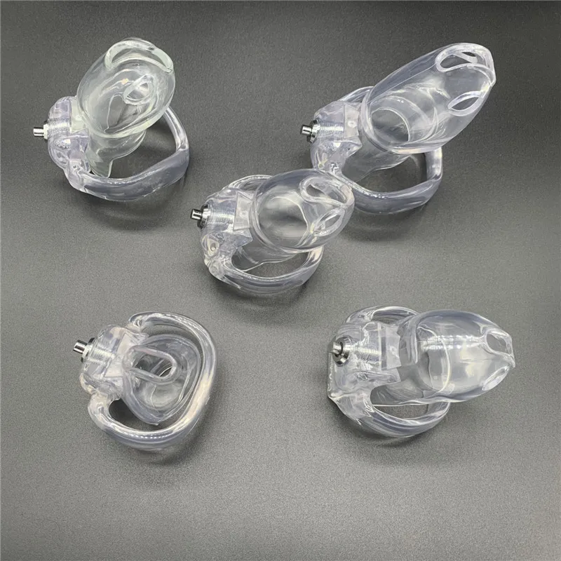 2023 HT-V5 Click&Lock Male Chastity Device,Cock Cage,Penis Ring,Penis Sleeve,Chastity Cage,BDSM Fetish Sex Toys For Men Gay