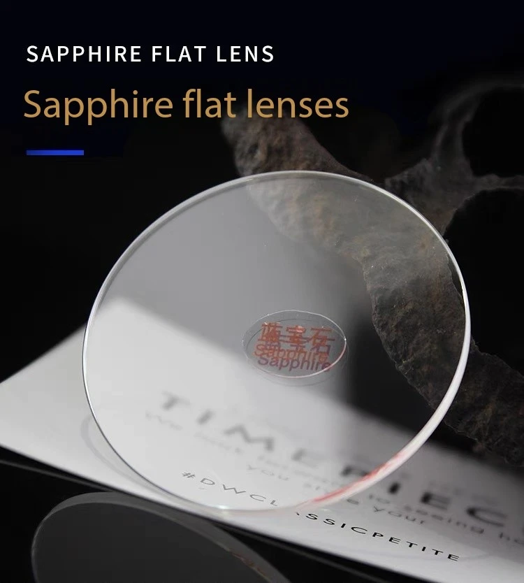Watch Glass Accessories Sapphire Flat 1.0mm Mirror Lens 24-35.5mm Watch Door Mirror