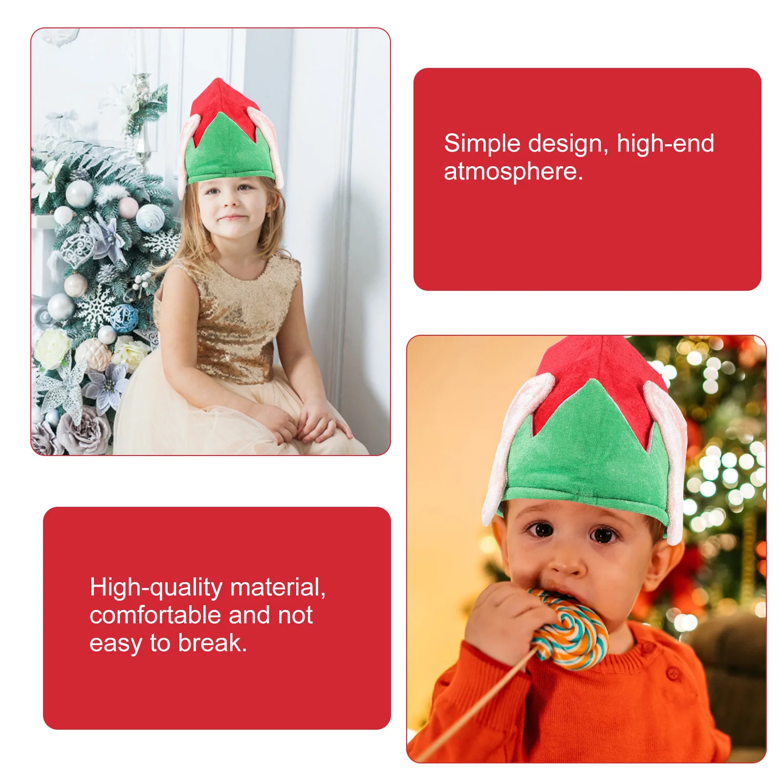 

Party Decors Costume Props Christmas Costume Props Holiday Party Decorations Xmas Caps Festive Xmas Caps Accessories