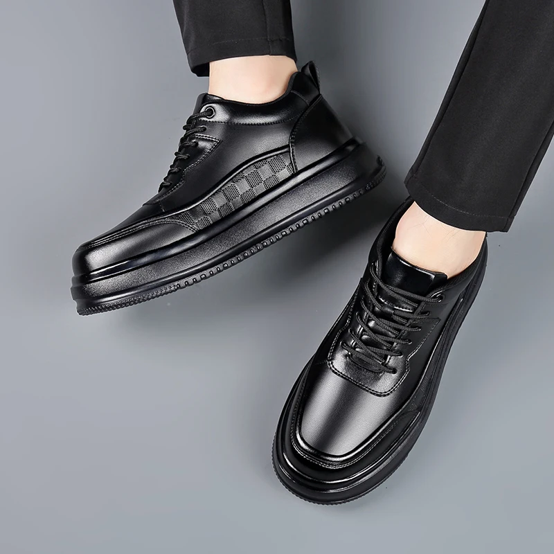 

Men's New Business Board Shoes Luxury high-quality and comfortable styles office work Hot selling adult daily versatile