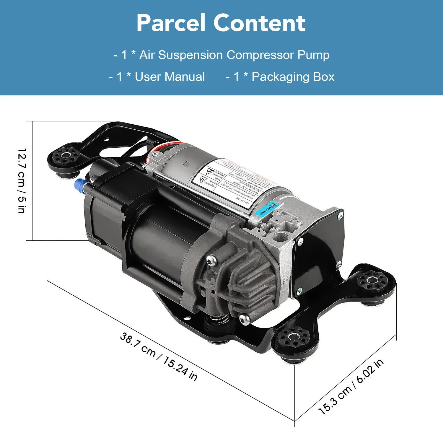 Luftfederung kompressor pumpe für BMW x5 f15 f85 3720-6850555 Geländewagen 2013