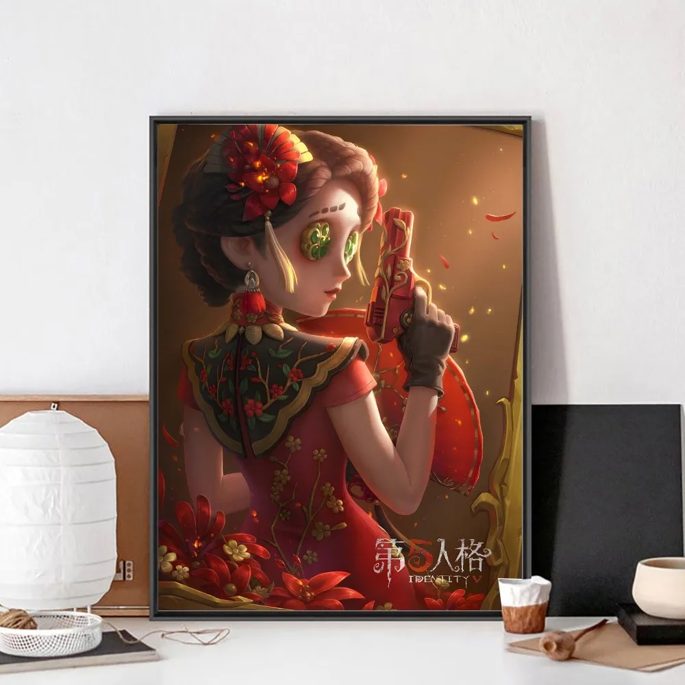 Identity V Chinese Game Poster No Framed Poster Kraft Club Bar Paper Vintage Poster Wall Art Painting Bedroom Study Stickers